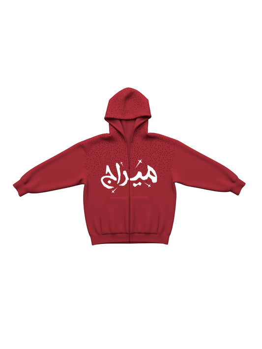 Red Sky zip-up (Red)